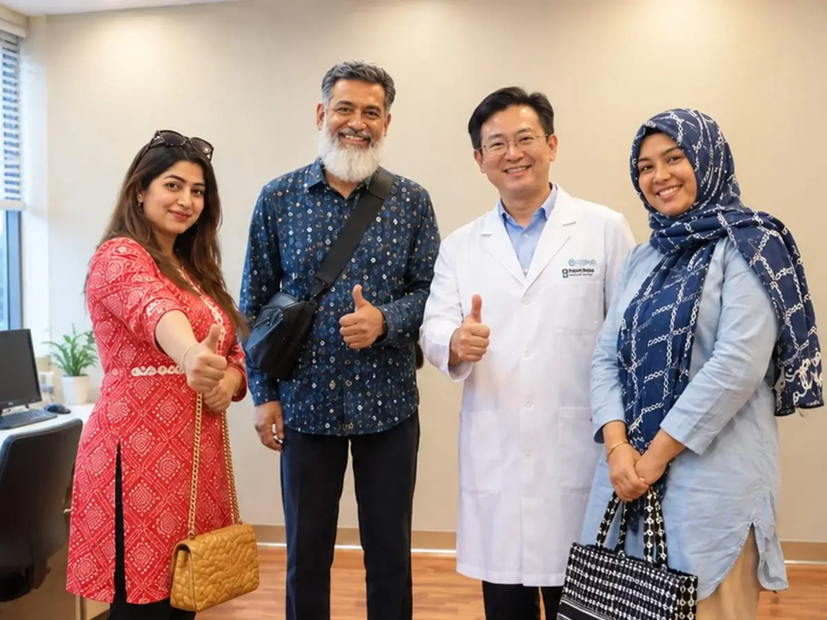CareFly BD coordinating with an international hospital doctor